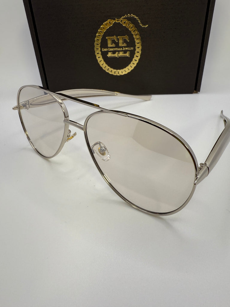 Demure Aviator Sunglasses